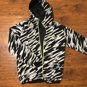 men’s adidas reversible bomber jacket